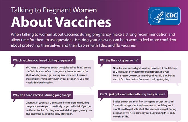 Talking to Pregnant Women About Vaccines