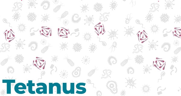 Tetanus rgb color icon infectious disease Vector Image