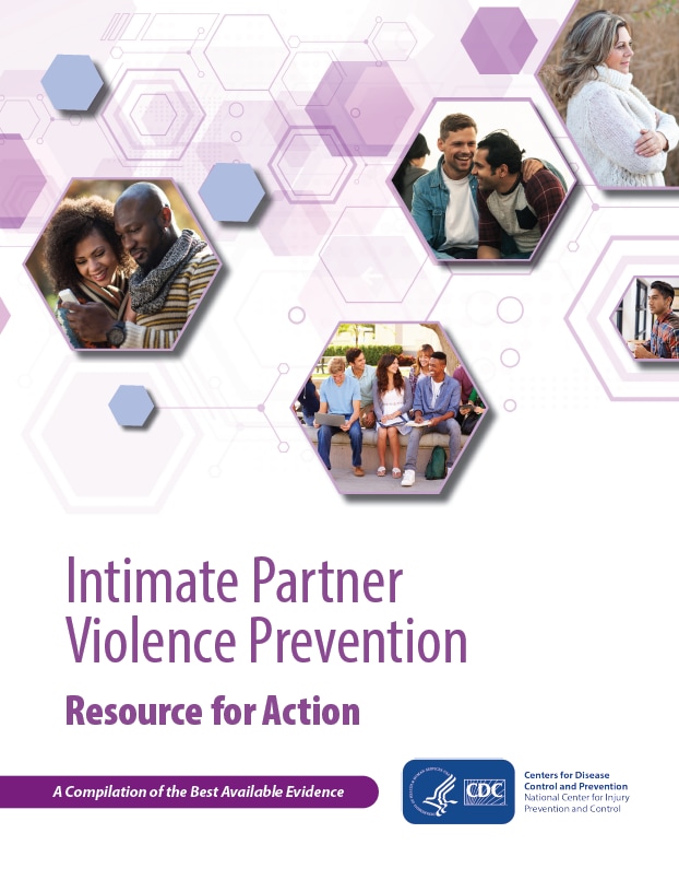 Cover image of the Intimate Partner Violence Prevention Resource for Action PDF.