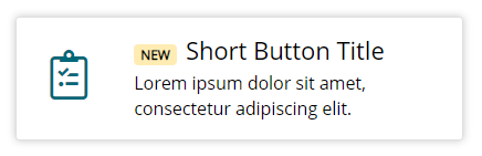 Navigation Button Badges example Screen Capture of a badge used in a Navigation Button