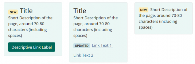 Textbox Modules 2 Screen Capture of Text Box Modules featuring badges